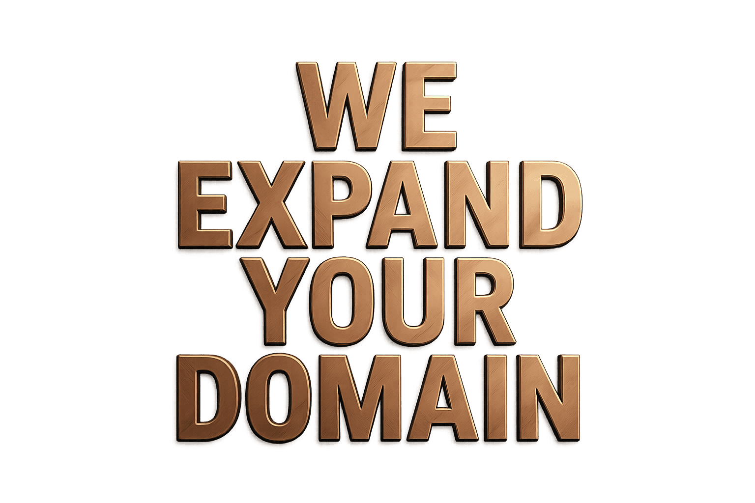 We Expand Your Domain